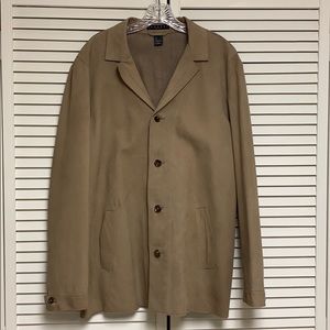 Laundry men’s suede blazer jacket